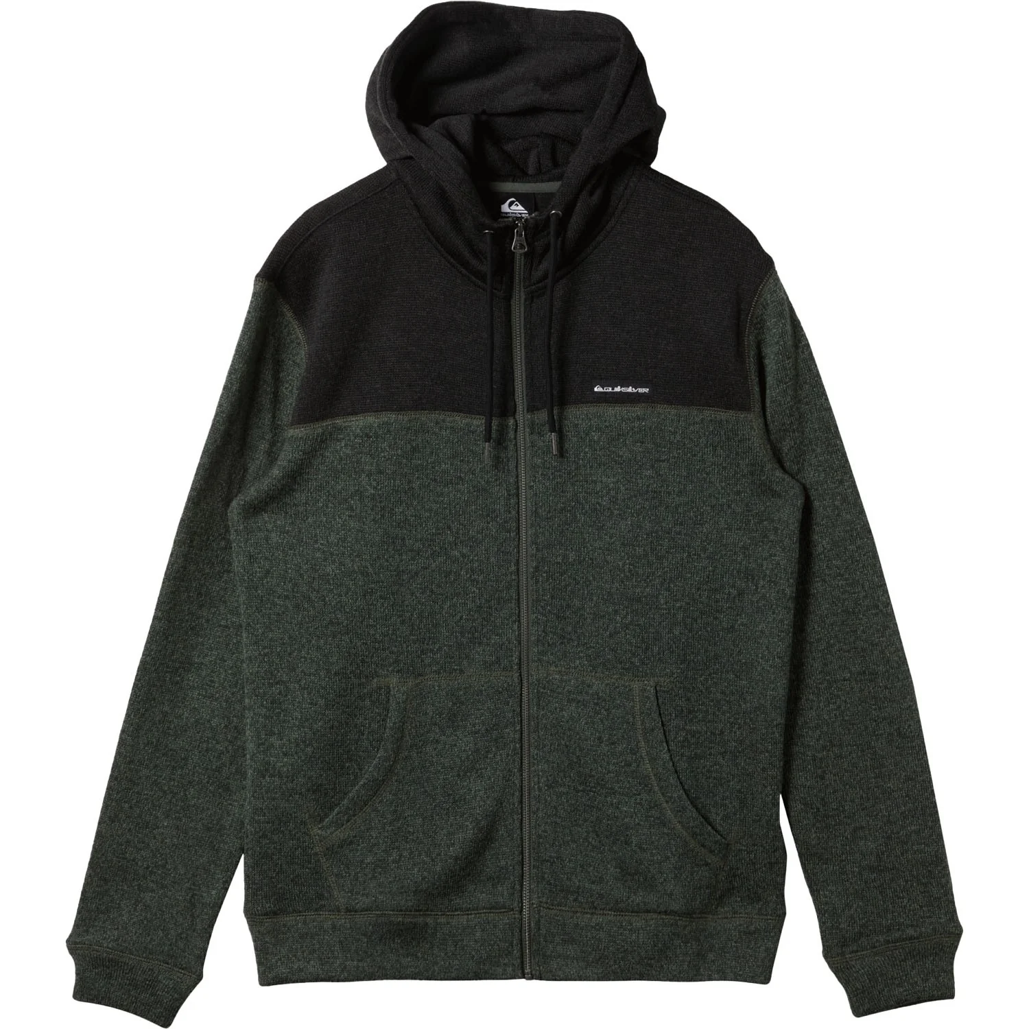 Quiksilver - Mens Keller Block Zip Hoodie - Image 4